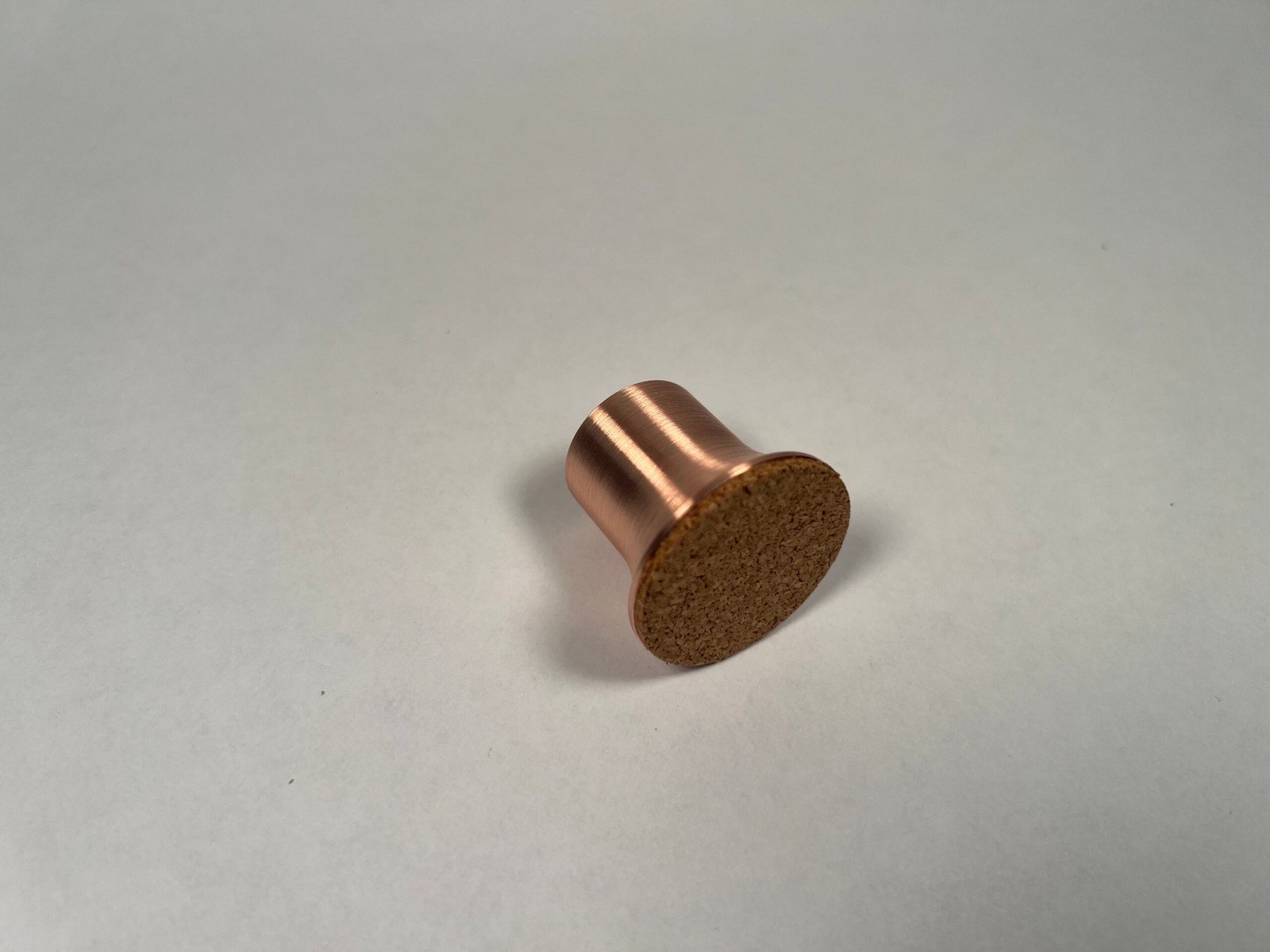 Copper Pen Stand - Solid Machined Copper Pen Holder - Paper Weight - Image 6