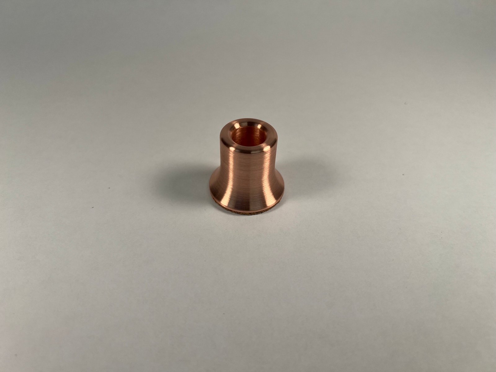 Copper Pen Stand - Solid Machined Copper Pen Holder - Paper Weight - Image 3