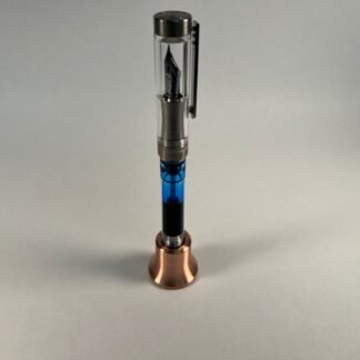 Copper Pen Stand - Solid Machined Copper Pen Holder - Paper Weight