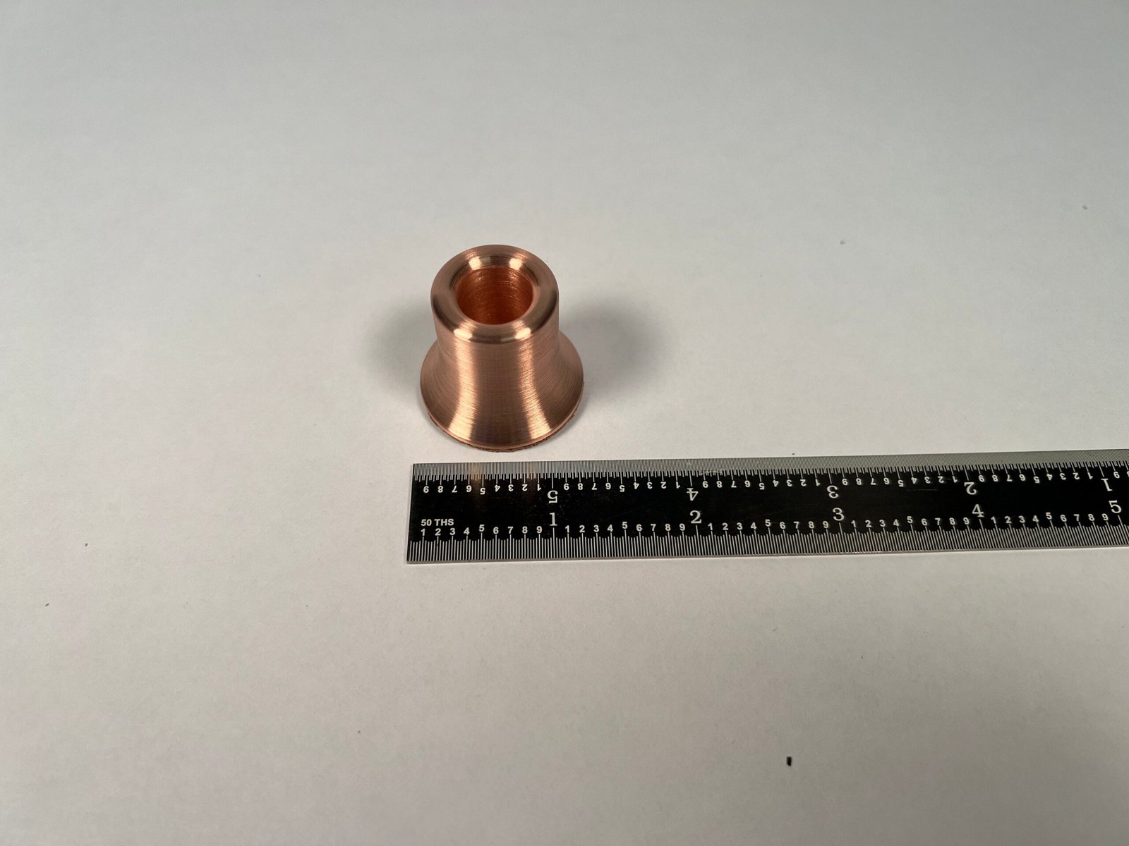 Copper Pen Stand - Solid Machined Copper Pen Holder - Paper Weight - Image 7
