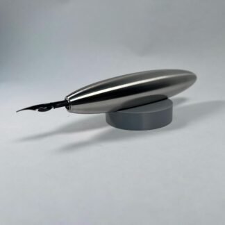 316 Stainless Steel Dip Pen, Wide Grip Calligraphy Pen with Rest