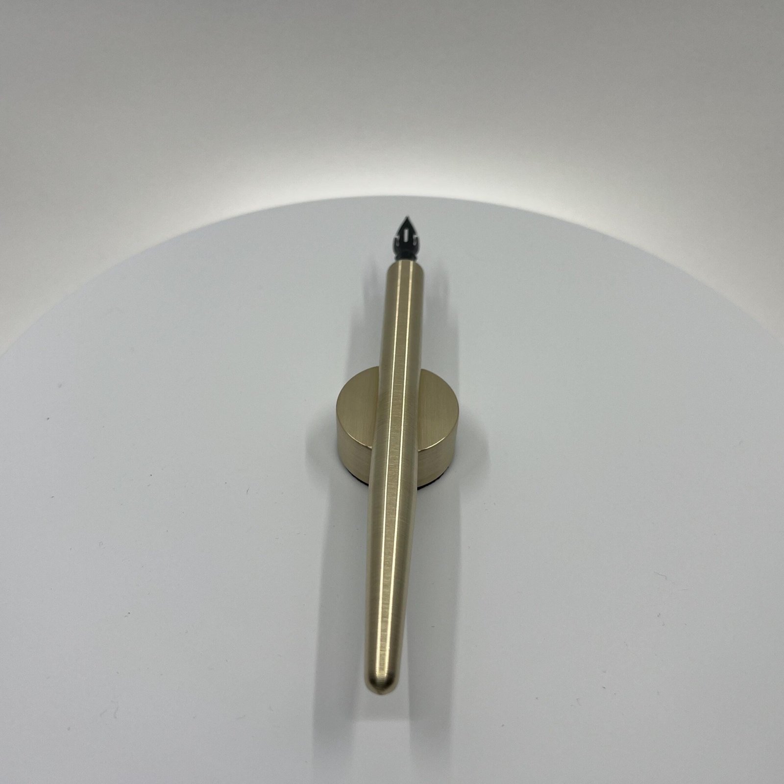 Brass Calligraphy Dip Pen with Blue Pumpkin Nib – Classic Elegance Meets Modern Design - Image 8