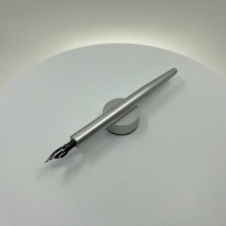Aluminum Calligraphy Dip Pen with Blue Pumpkin Nib – Contemporary Artistry Tool